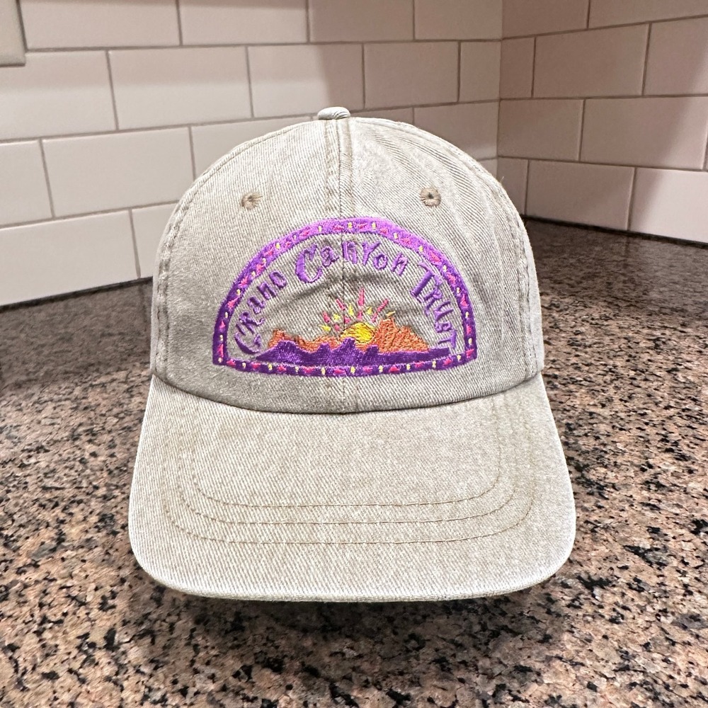 Grand Canyon Trust KC Caps HeadShot Baseball Cap Men One Size Khaki Cotton